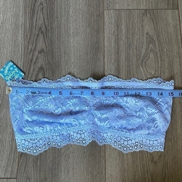 Free People Lacey Looks Bandeau In Blue Size Medium - Picture 5 of 15